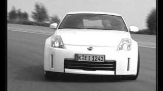 BILSTEIN road testing Nissan 350Z at the Papenburg test track [upl. by Leimad]