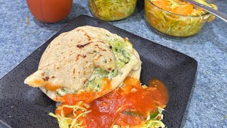 Pupusas de calabacitas con queso 🧀 mozarella ayote [upl. by Betsey937]