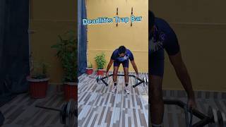 Deadlifts Trap Bar Exercise motivation hardwork youtubeshorts shorts tranding [upl. by Ahsinev25]