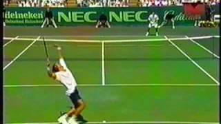 Pete Sampras Running Forehands  Amazing [upl. by Nicol]