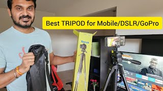 🔥Onn 67inch Tripod for Smartphones DSLR amp GoPro Cameras Best amp Cheapest Tripod for Creators🇮🇳🇺🇲📷 [upl. by Allix]