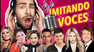 🎤🎵IMITANDO VOCES DE CANTANTES FAMOSOS🎵🎤 Idéntico MALBERT [upl. by Eiromem]