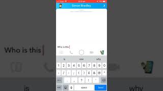 Random man added me on snapchat [upl. by Dewhirst]