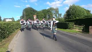 Cavanaleck Pipe Band  Cavanaleck Orange Service 2024 3 [upl. by Katzen795]