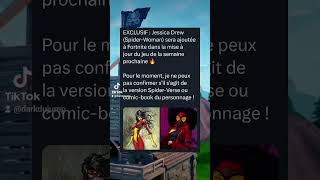 Spiderman Woman foryou fortnite chapitre5 gaming chapitre1 [upl. by Arat893]