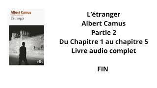 2Livre audio complet létranger dAlbert Camus Partie 2 [upl. by Amla]