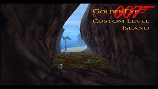 GoldenEye 007 N64  Island  00 Agent Custom level [upl. by Courtenay]