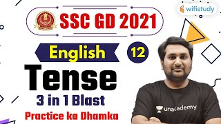 900 PM  SSC GD 2021  Marathon Session  English by Harsh Sir  Tense [upl. by Bromley]