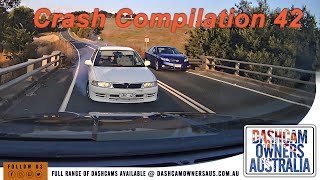 Australian Car Crash  Dash Cam Compilation 42 [upl. by Ardnak]