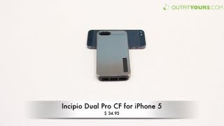 Incipio Dual Pro Carbon Fiber iPhone 5S amp iPhone 5 Case  Review [upl. by Sitruc]