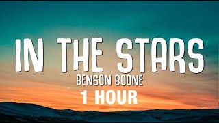 1 HOUR Benson Boone  In The Stars Lyrics [upl. by Soigroeg837]