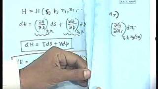 Lec30 Thermodynamics of Multi Component SystemI [upl. by Sitoiganap]