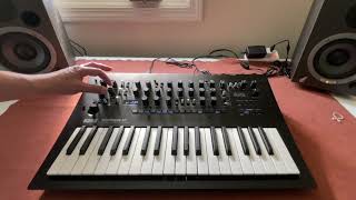 Korg Minilogue XD Ambient sequencearp [upl. by Amalburga380]