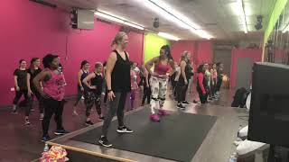 7 RINGS by Ariana Grande  Dance2Fit With Jessica Bass James [upl. by Ahseile]