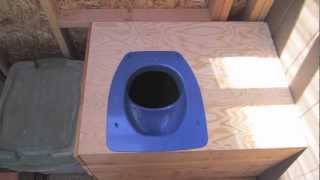 DIY Composting Toilet part 2 [upl. by Atauqal]