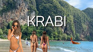 🔥Enchanting Krabi🔥  4K Walking Tour Thailand 2024 [upl. by Yirinec674]