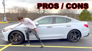 20t AWD Good Enough  2020 Genesis G70 20t AWD REVIEW [upl. by Burgener]