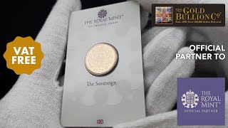 2022 Gold Full Sovereign Coin in Blister I Buy Now [upl. by Pier]