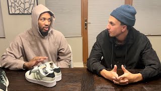 Surprising Damian Lillard with Custom Shoes [upl. by Lseil]