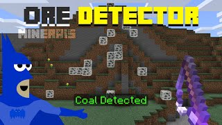 Comment DÉTECTER des MINERAIS sur Minecraft  CommandBlock McBe [upl. by Niccolo705]