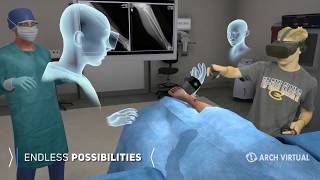 VR Medical Simulation and Training from Arch Virtual Developers of Acadicus [upl. by Annaoi]