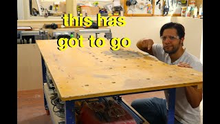 time for a new workbench top pt 1 [upl. by Netloc]