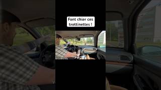 Les trottinettes  voiture trotinette circulation shorts short campagne centre paris reels [upl. by Davide]