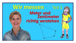 Meter und Zentimeter RICHTIG verstehen  Wir messen Teil 1 [upl. by Ahsiliw]