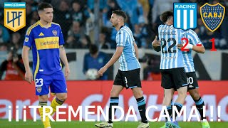 SE LES TERMINÓ EL TORNEO  Análisis caliente de la derrota de Boca 12 ante Racing [upl. by Valerye]