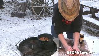 How to grill Beef Bacon and Beans  Recipe [upl. by Caughey]