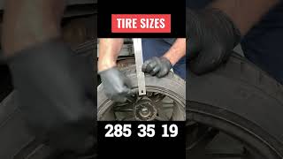 Tire Size  What do the numbers mean [upl. by Aerdnaid]