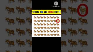 memory test ❤️ find the odd emoji out emojipuzzlequiz parts 99 quiz time shorts emojichallenge [upl. by Sher202]