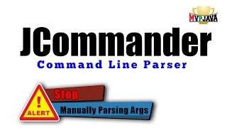 JCommander Parsing Java Command Line Arguments [upl. by Neelra]