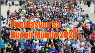 Populasyon sa buong mundo ngayong 2020 20 Bansa na may pinakamataas na populasyon [upl. by Ydollem708]