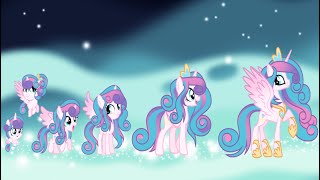 MLP Princess Flurry Heart  SpeedPaint [upl. by Kcinom]