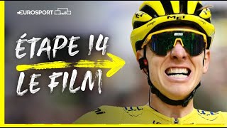 TOUR DE FRANCE 2024  Pogacar la réponse du patron  Le résumé de la 14e étape [upl. by Esyned]