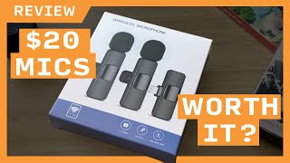 Lets Put These 20 Lavalier Wireless Mics to the Test Maybesta Review [upl. by Thornie471]