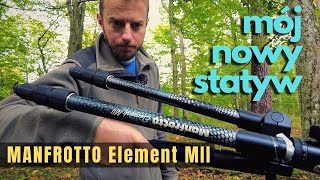 Unboxing Pierwsze Wrażenie  Statyw Podróżny Manfrotto Element MII [upl. by Auqcinahs]