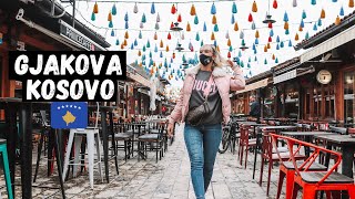 Most SURPRISING City in KOSOVO GJAKOVA BALKANS Best BAZAAR and Nightlife Street [upl. by Aivizt406]