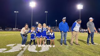 2023 Rockvale Youth Football and Cheer Night at Rockvale High School Rockvale VS Blackman Halftime [upl. by Edwina]