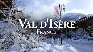 Val dIsère  The Most CHARMING French Ski Resort [upl. by Soirtimid346]