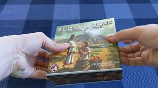 Unbox Everything Teotihuacan  Shadow of Xitle Expansion [upl. by Adihaj]