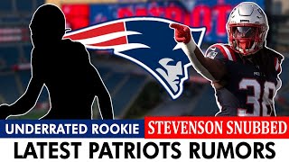 Rhamondre Stevenson Overlooked in Latest NFL Rankings Patriots Rookie Touted as Breakout Contender [upl. by Eceined645]