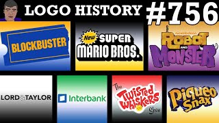 LOGO HISTORY 756  Blockbuster Lord amp Taylor New Super Mario Bros amp More [upl. by Lyndy681]