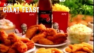 KFC Australia  Giant Feast Commercial  TVC Ad 2010 [upl. by Knudson942]