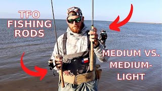 TFO Medium Rods VS MediumLight Rods [upl. by Lerat]