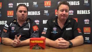 Rebels TV  Round 6 v Oakleigh Chargers [upl. by Nennek21]