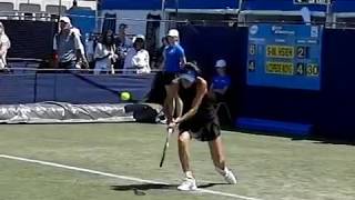 Hsieh Suwei  backhands in Slow motion [upl. by Conrad]