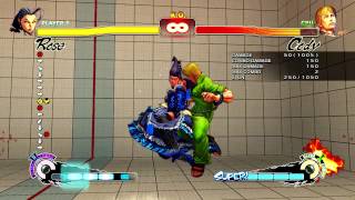 USF4  Ultra Street Fighter IV Rose Combo Compilation [upl. by Naitirb]