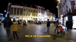 LILLE la nuit 19 décembre 2015 [upl. by Finella525]